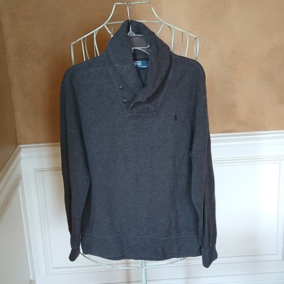 Polo Ralph Lauren Other - Ralph Lauren Polo Jersey Shawl Pullover